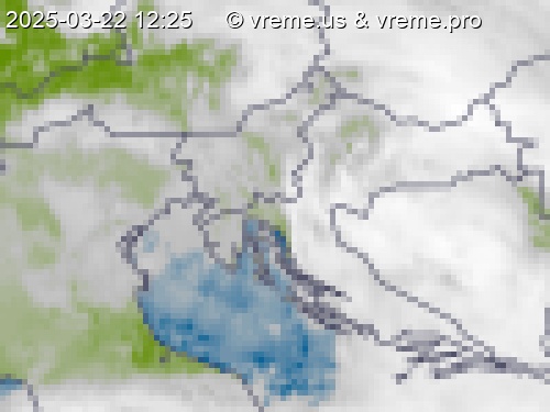 Oblačnost Slovenija