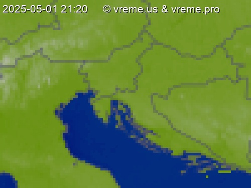 Oblačnost Slovenija