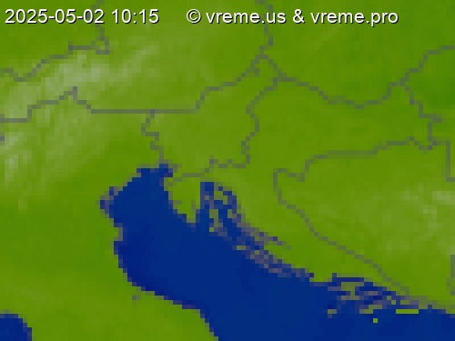 Oblačnost Slovenija