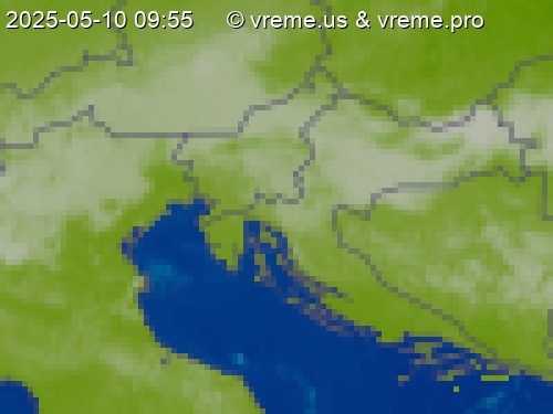 Oblačnost Slovenija