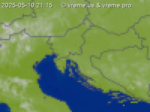 Oblačnost Slovenija