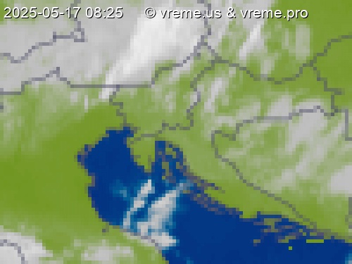 Oblačnost Slovenija