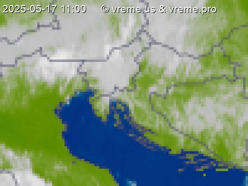 Oblačnost Slovenija