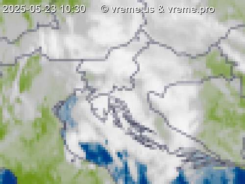 Oblačnost Slovenija