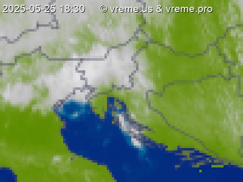 Oblačnost Slovenija