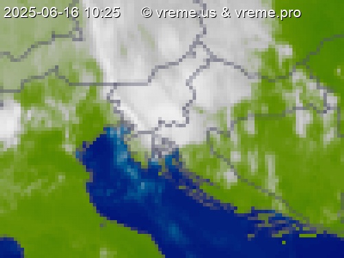 Oblačnost Slovenija