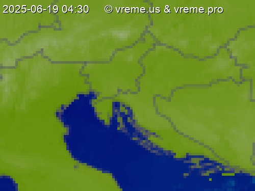 Oblačnost Slovenija