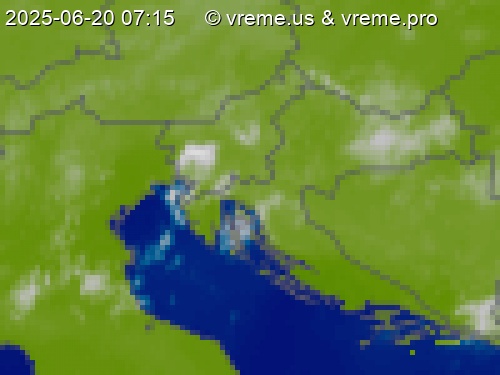Oblačnost Slovenija