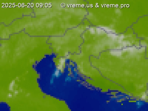 Oblačnost Slovenija