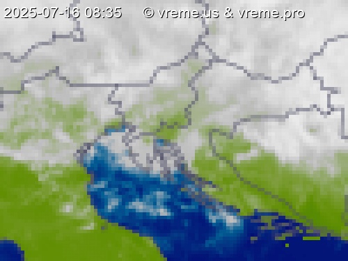Oblačnost Slovenija