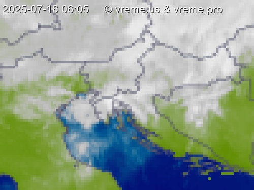 Oblačnost Slovenija
