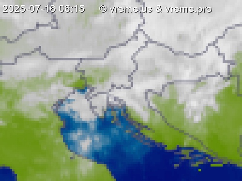 Oblačnost Slovenija