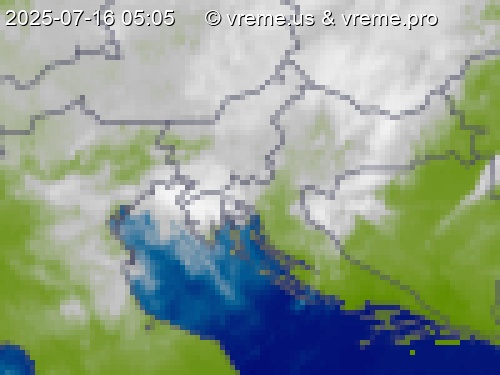 Oblačnost Slovenija