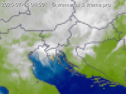 Oblačnost Slovenija