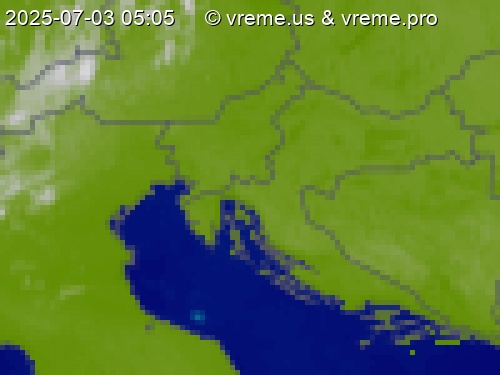 Oblačnost Slovenija