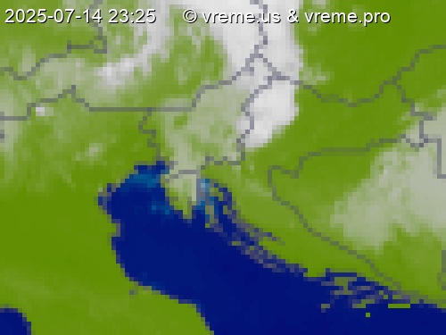 Oblačnost Slovenija