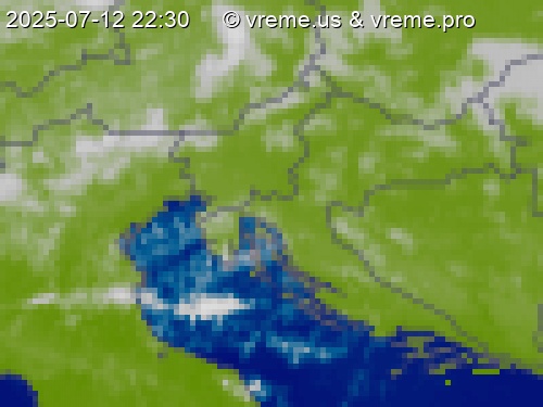 Oblačnost Slovenija