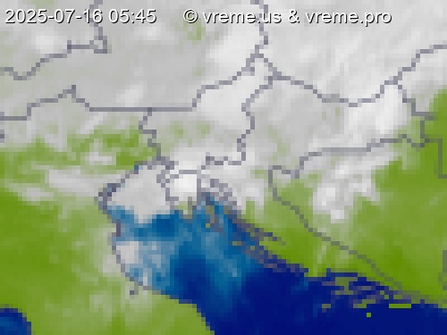 Oblačnost Slovenija