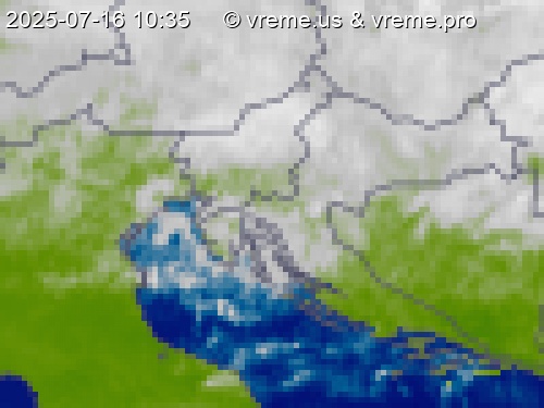 Oblačnost Slovenija