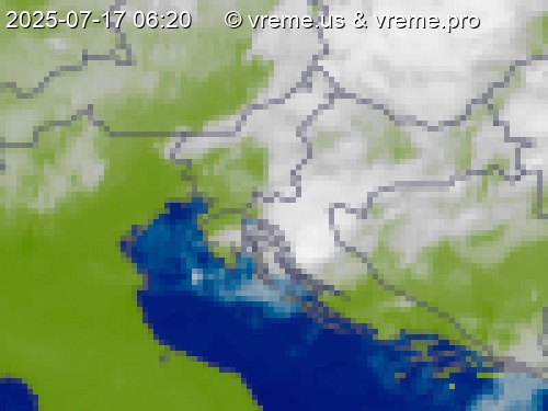 Oblačnost Slovenija