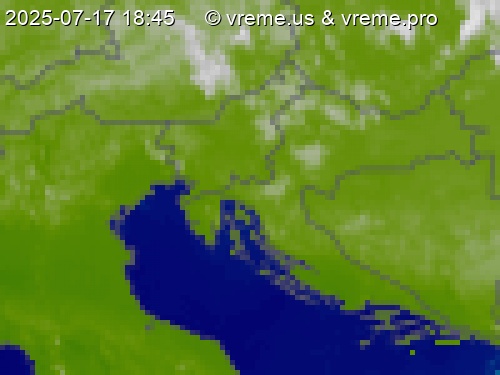 Oblačnost Slovenija