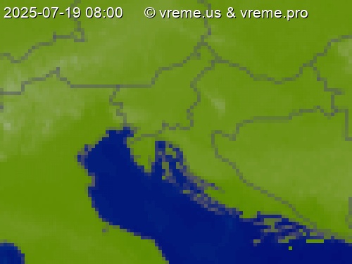 Oblačnost Slovenija