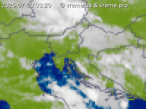 Oblačnost Slovenija