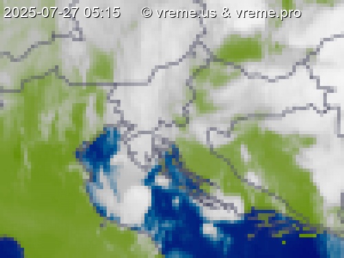 Oblačnost Slovenija