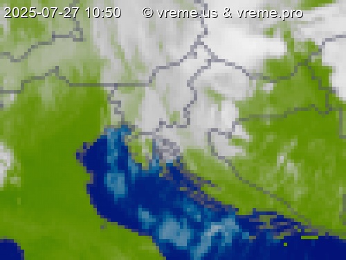 Oblačnost Slovenija