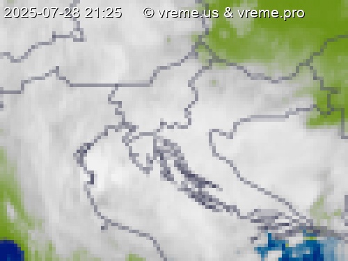 Oblačnost Slovenija