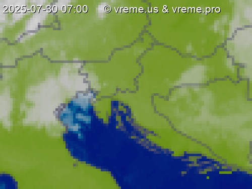 Oblačnost Slovenija