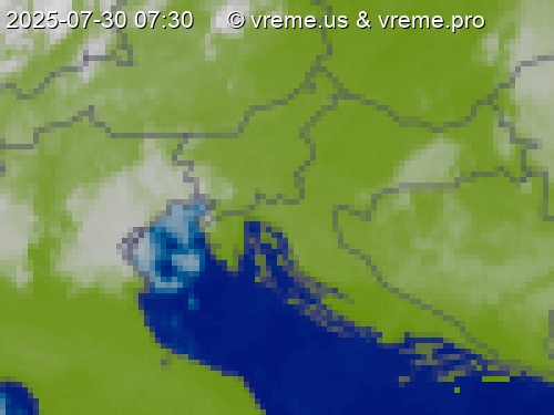 Oblačnost Slovenija
