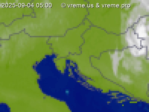 Oblačnost Slovenija