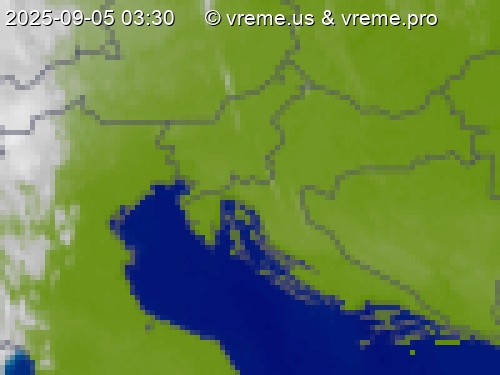 Oblačnost Slovenija