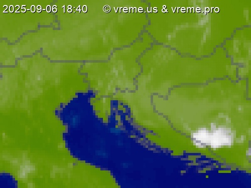 Oblačnost Slovenija