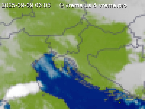 Oblačnost Slovenija