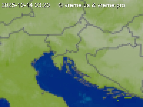 Oblačnost Slovenija