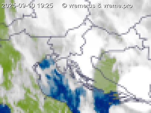 Oblačnost Slovenija