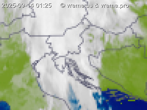 Oblačnost Slovenija