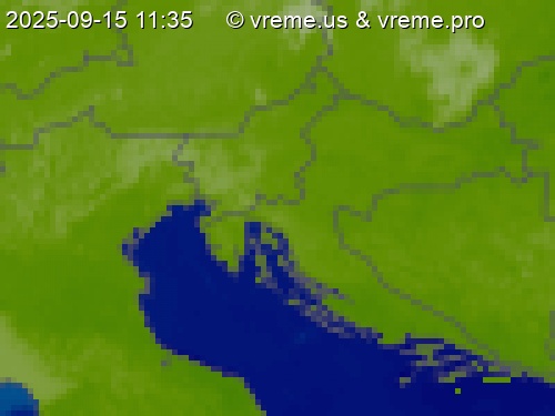 Oblačnost Slovenija