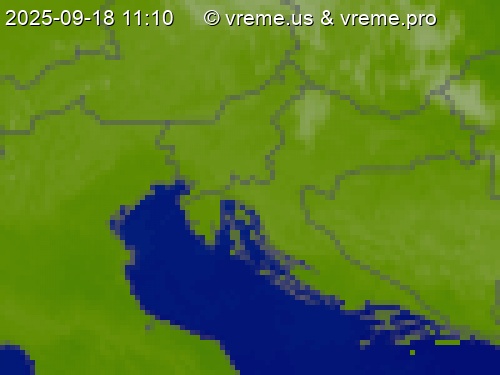Oblačnost Slovenija