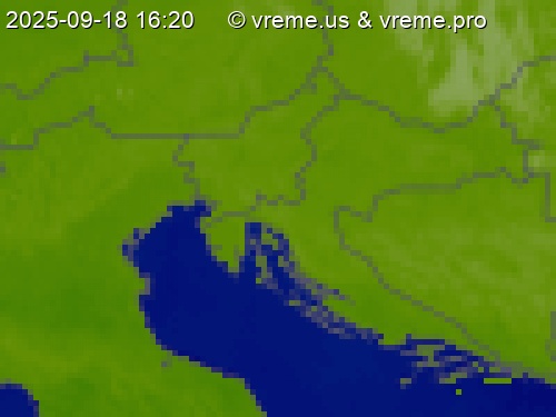 Oblačnost Slovenija