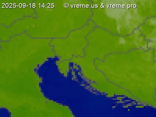 Oblačnost Slovenija
