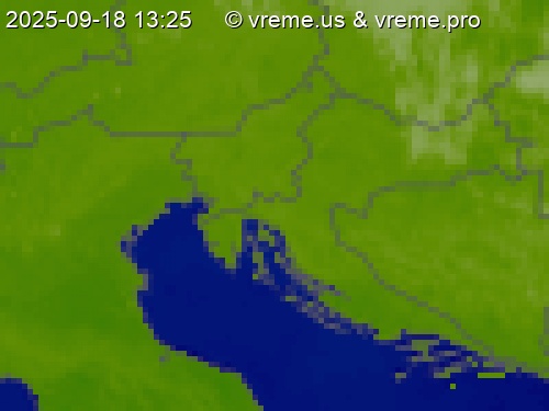 Oblačnost Slovenija