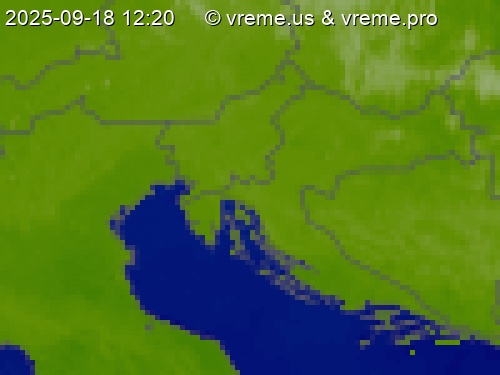 Oblačnost Slovenija