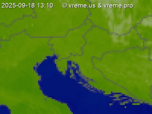 Oblačnost Slovenija