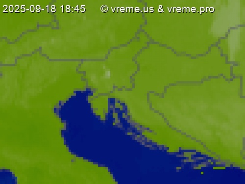 Oblačnost Slovenija
