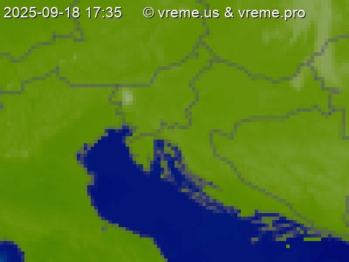Oblačnost Slovenija