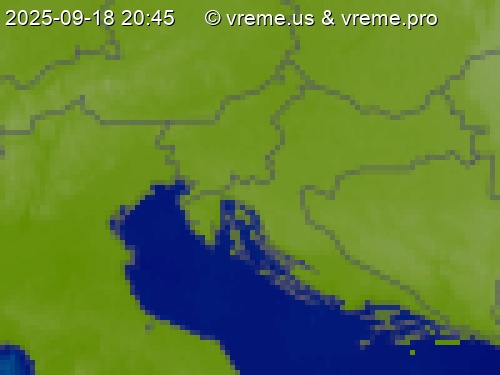 Oblačnost Slovenija