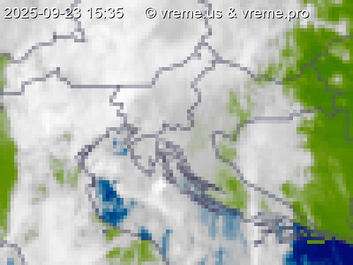 Oblačnost Slovenija